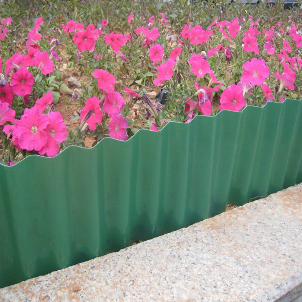 30cm/40cm grama gramado borda caminho afiação cerca ao ar livre paisagem jardim decoração diy flexível gramado afiação fronteira cerca