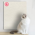 Cortável auto-adesivo tapete gatos placa de risco parede anti gato risco sofá diy gatos placa de risco sofá proteção patas afiar