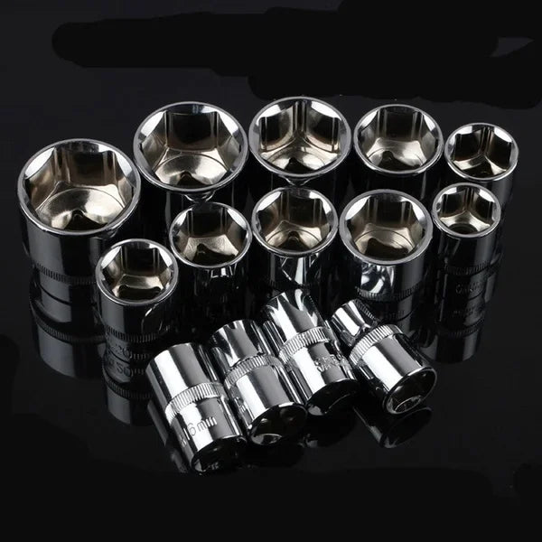 12 pçs conjunto chave soquete conjunto de ferramentas reparação da bicicleta da motocicleta ferragem carro barco ferramentas reparo automóvel bicicleta multiferramenta kit ferramentas