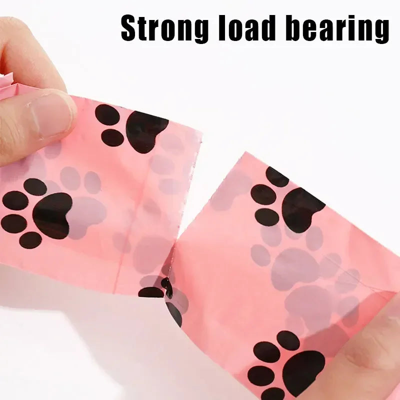 10 rolos saco de cocô do cão limpeza ao ar livre saco de cocô ao ar livre limpo animais de estimação suprimentos para cão 15 sacos/rolo recarga saco de lixo suprimentos para animais de estimação