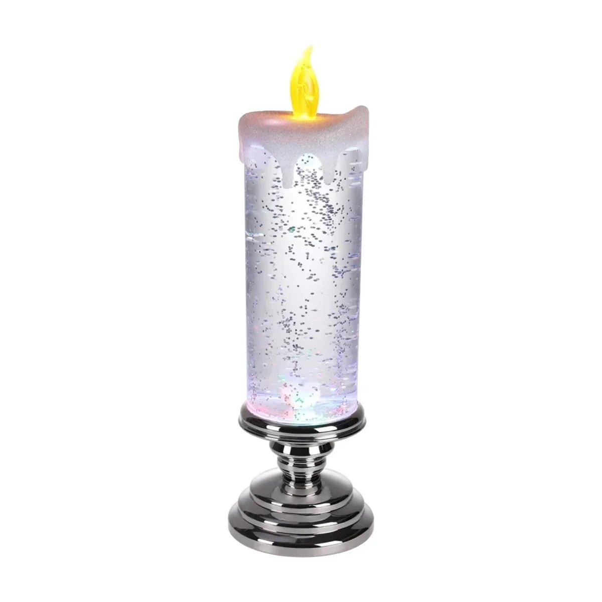 Led vela de natal luz romântica casa luzes velas hotel festival decoração iluminação colorida sem chama decorativa elétrica - Kasa & Pet