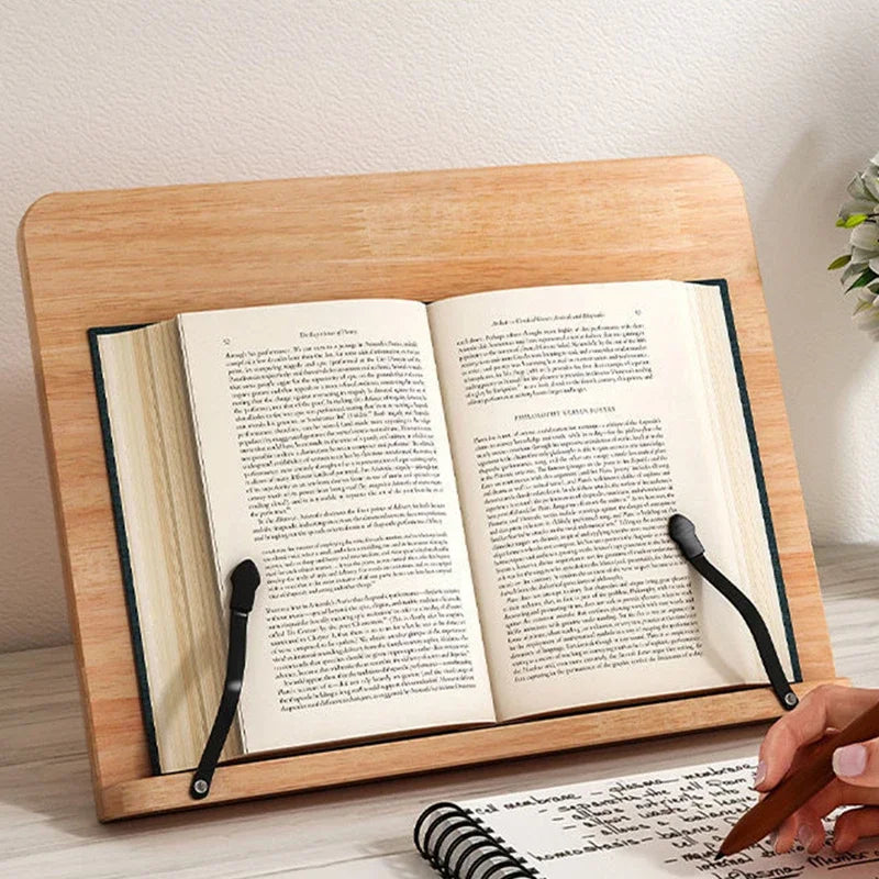 Descanso de leitura ajustável tablet cozinhar casa sala de estudo suporte de livro suporte dobrável