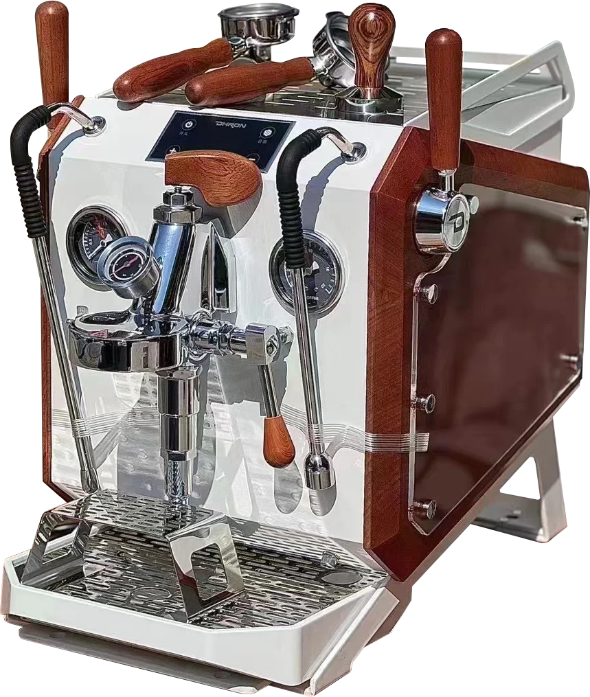 Cafeteira comercial de aço inoxidável com concentração totalmente automática