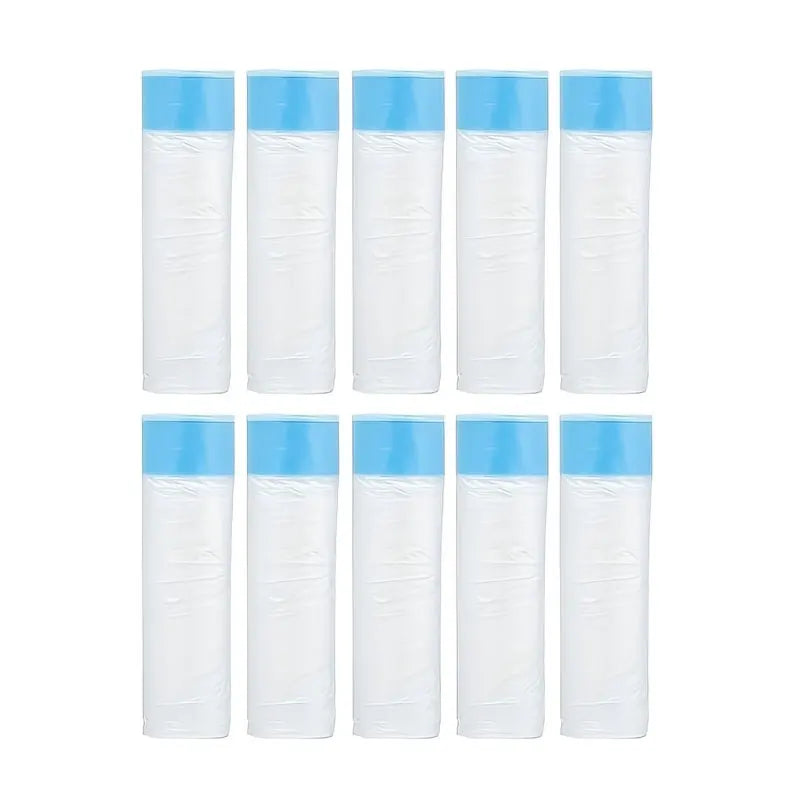 2/4/8 Rolos de Sacos para Dejetos de Animais de Estimação para Caixa de Areia Automática Tonepie, Sacos de Lixo para Dejetos de Gato, Sacos de Resíduos para Sanitário de Gato Autolimpante