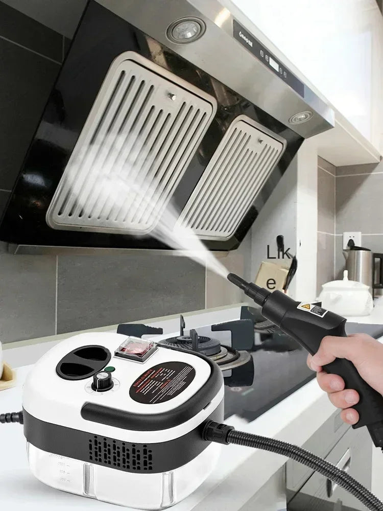Limpador a Vapor Portátil de Alta Temperatura para Cozinha, Carro, Piso e Mais, 220V