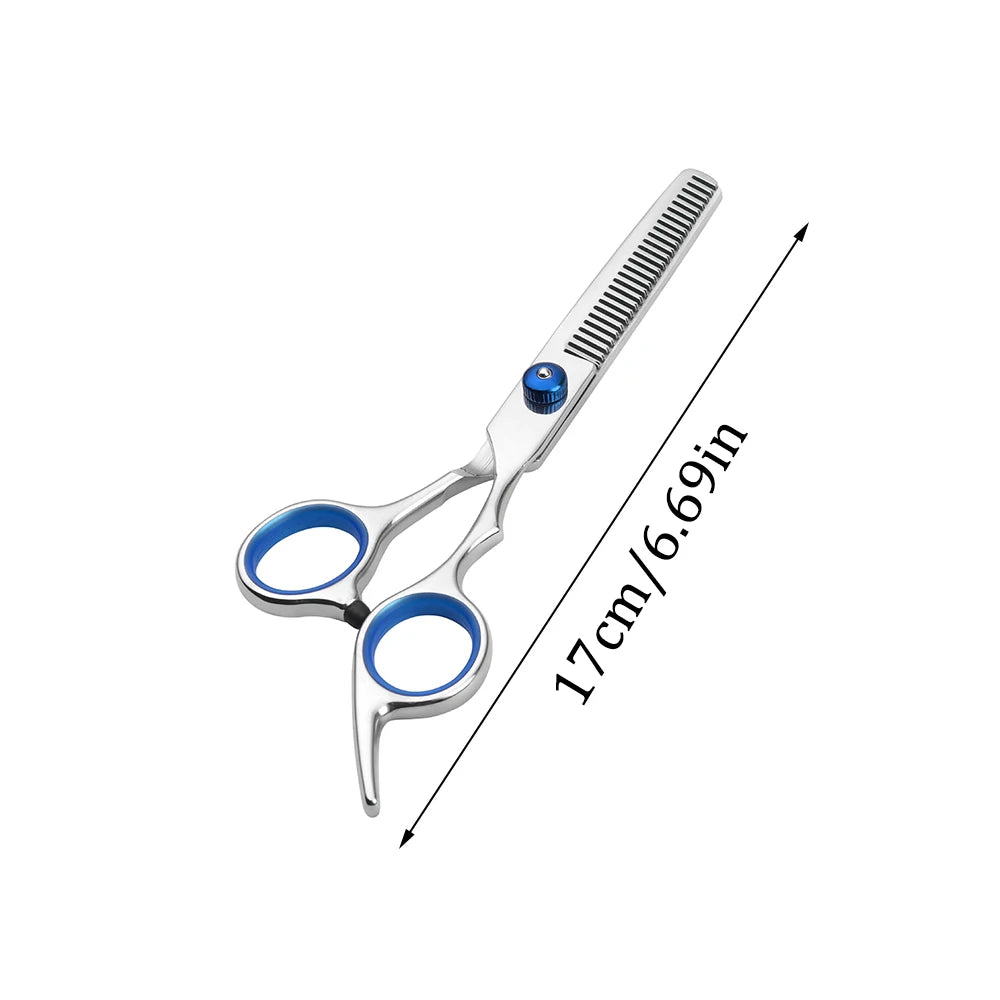 Tesoura do cabelo do cão de pelúcia, Pet Clean Grooming Tools, cabeça redonda segura, 6 ", 1Pc