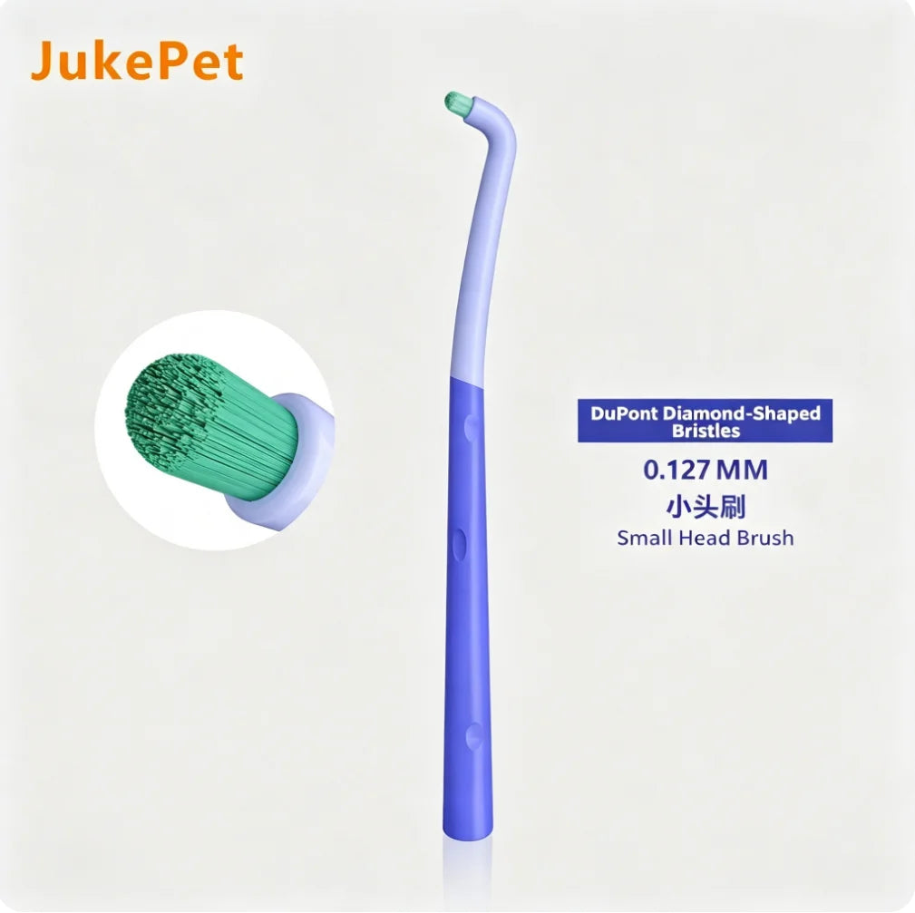 Escova de Dentes para Animais de Estimação, Escova de Dentes Plástica para Cães, Remoção de Tártaro, Limpeza Bucal, Cuidados com Animais de Estimação, Limpeza Bucal para Gatos