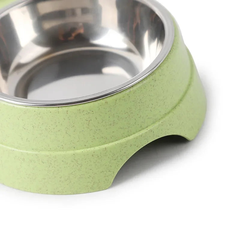 Tigelas duplas para animais de estimação, alimentador de água para comida de cachorro, aço inoxidável, prato para beber, gato, filhote de cachorro, suprimentos de alimentação, acessórios para cães pequenos