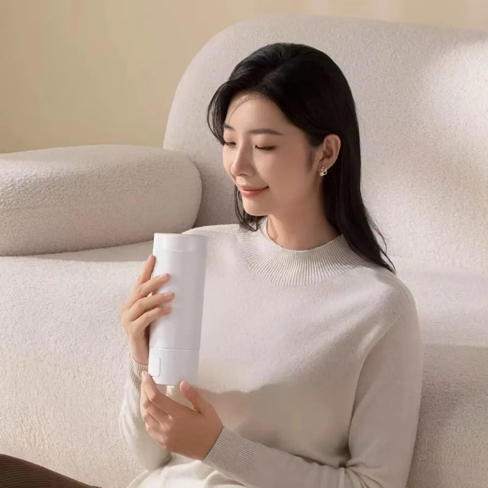 Chaleira Elétrica Inteligente Xiaomi Mijia 350ml, Copo Térmico Portátil com Fervura Rápida e Controle de Temperatura Isolado para Viagens