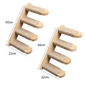1pcCat Coçar Escalada Post Wall-montado Cat Hammock Bed Pet Móveis Kitten Wall Shelf Set Cat Perch Madeira Cat Tree House