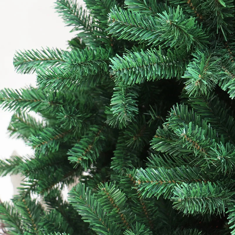 Árvore de natal em pvc criptografada, abeto artificial, árvore decorativa, interior e exterior, atmosfera de natal, peças de decoração, 0.9m ~ 3m