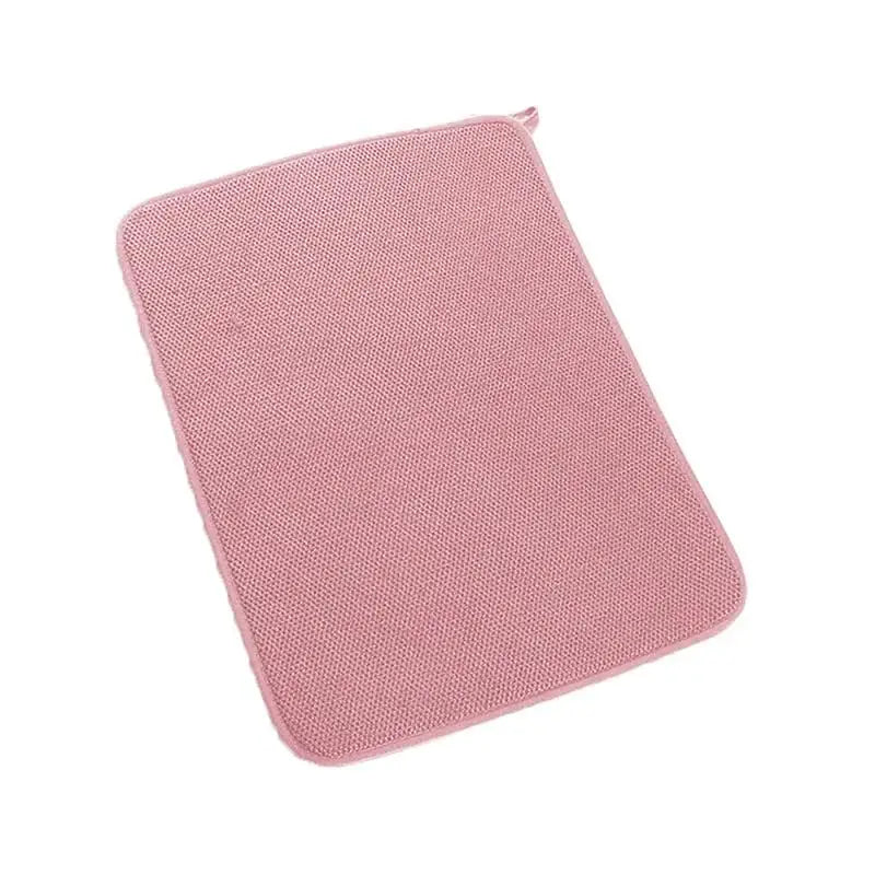 Tapete de secagem de prato no armário tapetes de mesa absorvente de microfibra antiderrapante resistente ao calor almofada de drenagem