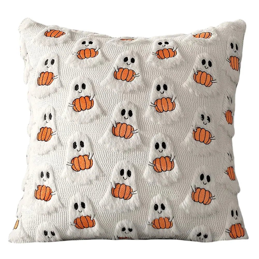 Decoração de halloween para casa dos desenhos animados abóbora morcego fantasma fronha horror macio fronha fontes festa haloween casa ornamento - Kasa & Pet