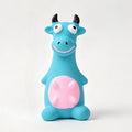 Brinquedos de látex para animais de estimação: brinquedos de borracha para mastigar, com formatos de boi e ovelha, ideais para limpar os dentes dos cães. Brinquedo para mastigar resistente a mordidas, com som, para cães.