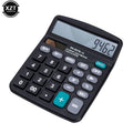 Calculadora científica de 12 dígitos, bateria solar aa, energia dupla, calculadoras de uso geral, programador