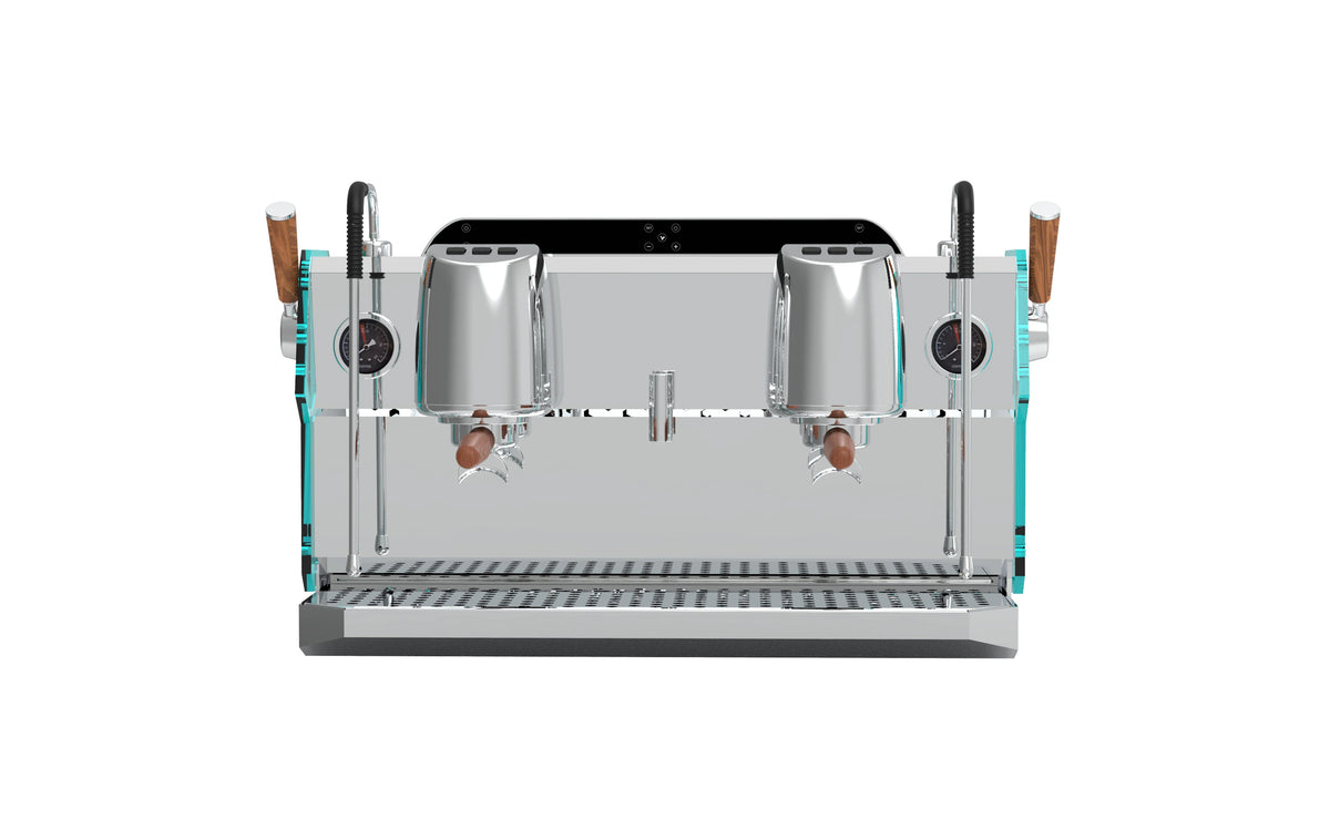 Cafeteira comercial de aço inoxidável com concentração totalmente automática