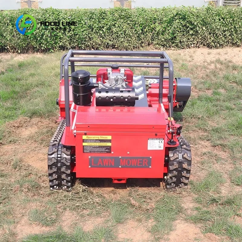 Cortador de Grama Elétrico Robótico de Esteira para Uso Doméstico, Personalizado, com Lâminas de 800mm, 1000mm, 1200mm, para Cortar Grama