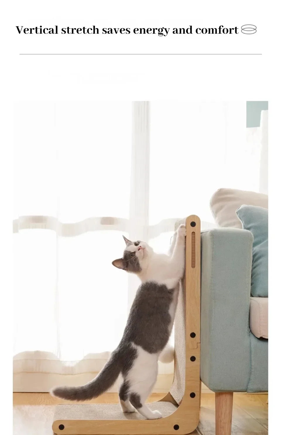 Raspador para gatos, papelão grande/pequeno em forma de l, resistente ao desgaste, resistente a arranhões, poste de arranhar, brinquedo para gatos, animais de estimação, acessórios para gatos