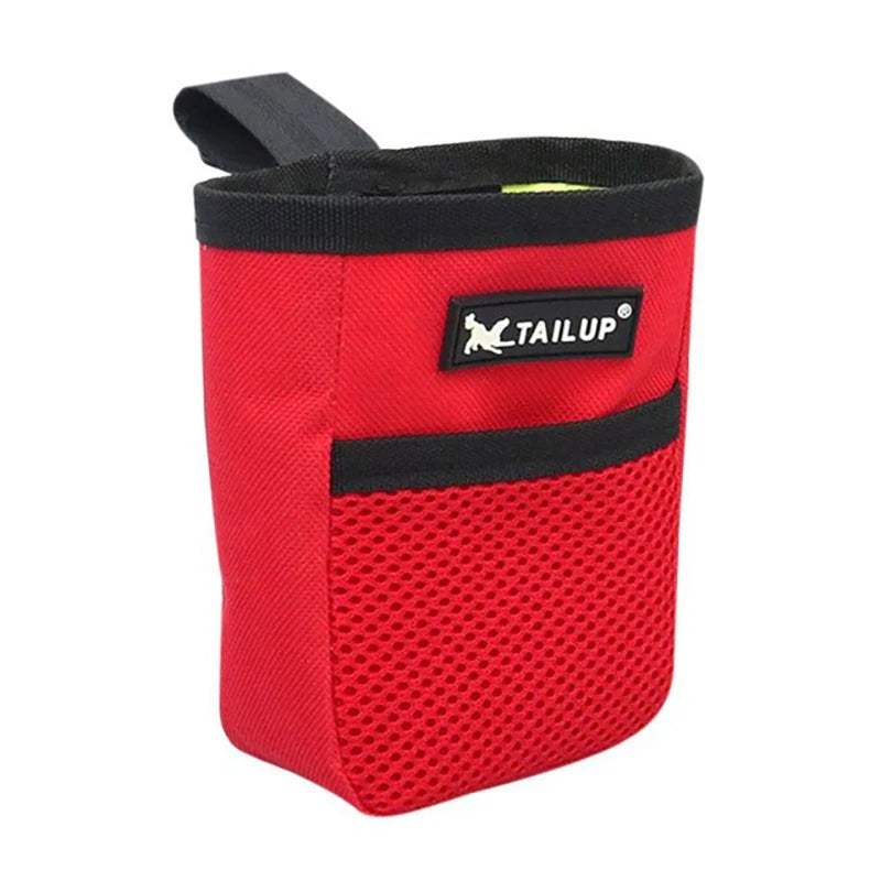 Cão de estimação filhote de cachorro treinamento tratar lanche isca pet alimentação bolso bolsa obediência agilidade bolsa comida saco bolso lanche recompensa cintura saco