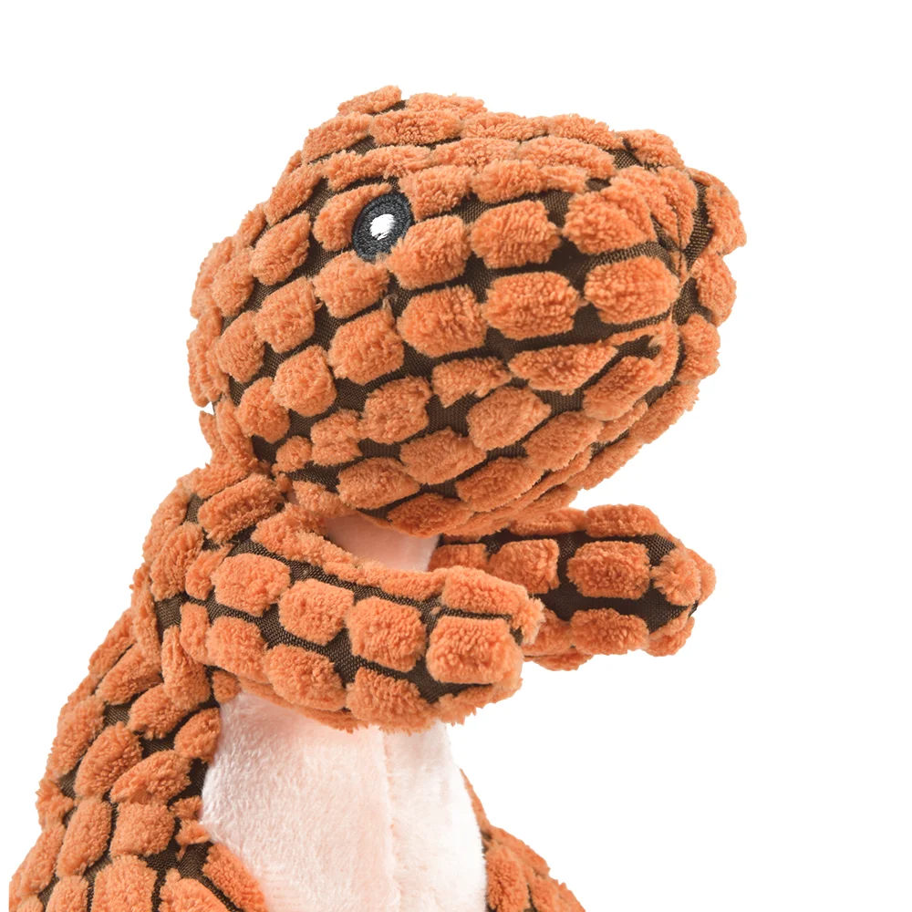 Gatos e cães animais de estimação dinossauro de pelúcia brinquedos interativos cão mastigar brinquedos de pelúcia recheio suprimentos para animais de estimação brinquedos para cães pequenos