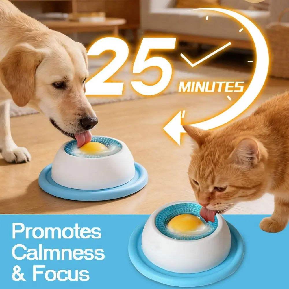 Novos brinquedos interativos para animais de estimação que promovem a saúde dental, tigela de petiscos autoestimulante, treinamento e alimentador lento para cães e gatos.