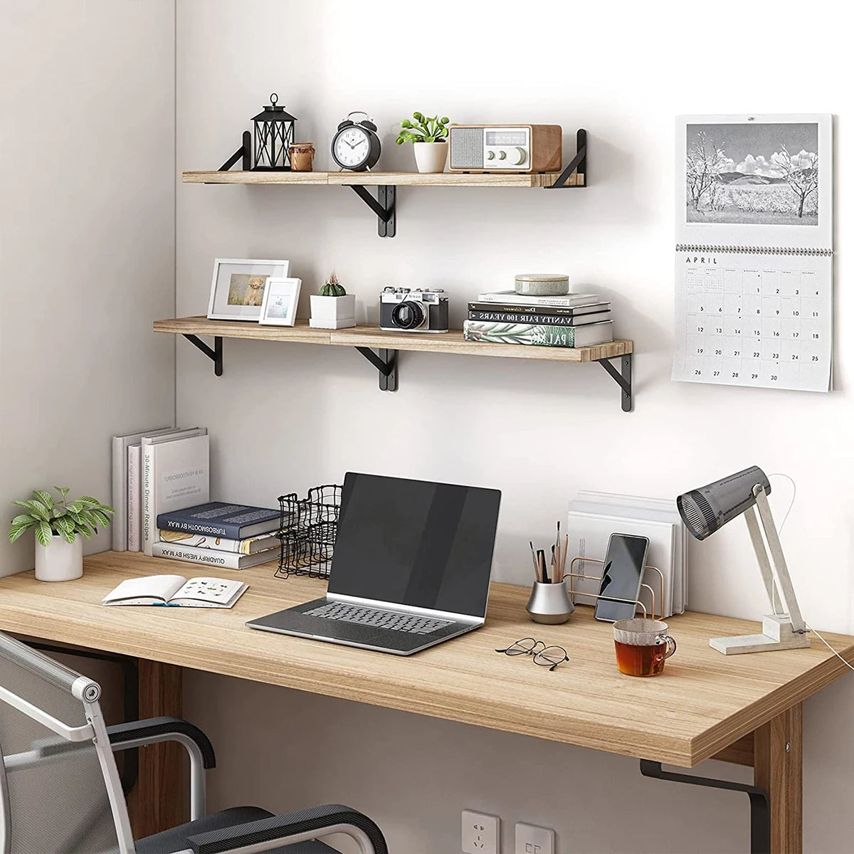 Prateleiras flutuantes para parede, estantes, prateleira de madeira montada na parede para sala de estar, banheiro, quarto, cozinha, decoração de casa