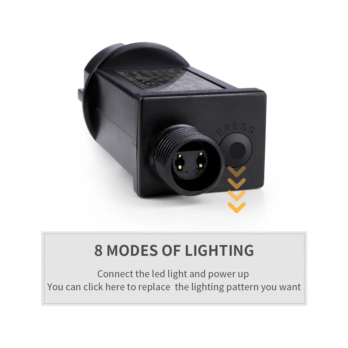 Luzes de corda LED para decoração de Natal à prova d'água, plugue UE/EUA 24V, guirlanda de luzes de fadas para decoração de quarto de jardim ao ar livre