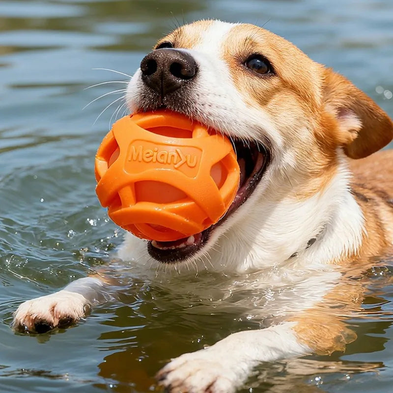 Brinquedos para Animais de Estimação - Bolas de Mastigar Resistentes a Mordidas - Bolas Ocas Elásticas - Bolas de Treinamento - Brinquedos de Entretenimento e Relaxamento - Suprimentos para Animais de Estimação