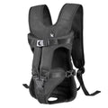 Mochila para transportar cães, esponja espessada, frente para animais de estimação, mochilas para transportar cães, portátil, ajustável, mãos livres, mochila para cães