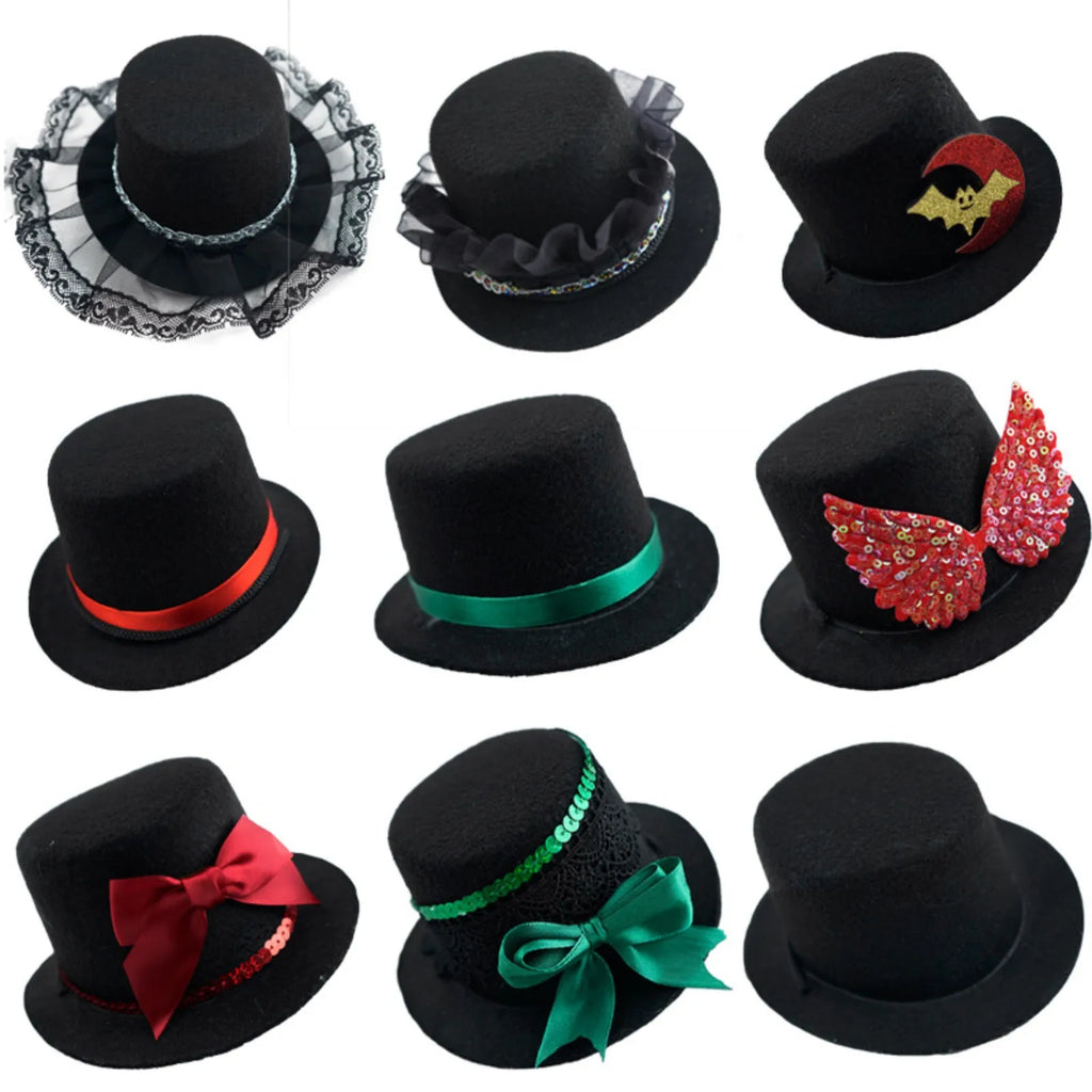 Bonés de formatura para cães e gatos, Chapéus decorativos para cavalheiro, Camisa de cowboys Chapéu de festa de aniversário, Moda