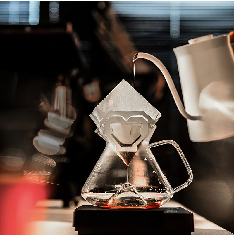 MHW-3BOMBER despeje sobre cafeteira 360/600ml servidor de café gotejador de café de vidro para fabricação caseira acessórios de cozinha
