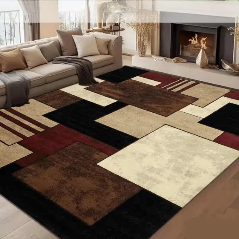 Tapete Moderno Luxuoso e Elegante para Sala de Estar, Tapete de Quarto, Decoração de Casa, Tapete para Hotel, Decoração de Ambiente