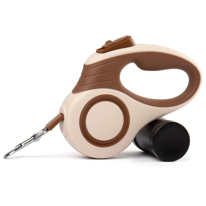 Trela retrátil automática para cães, corda extensível para viagens ao ar livre, caminhada, cães pequenos, corda de tração, chumbo para gatos Kasa & Pet