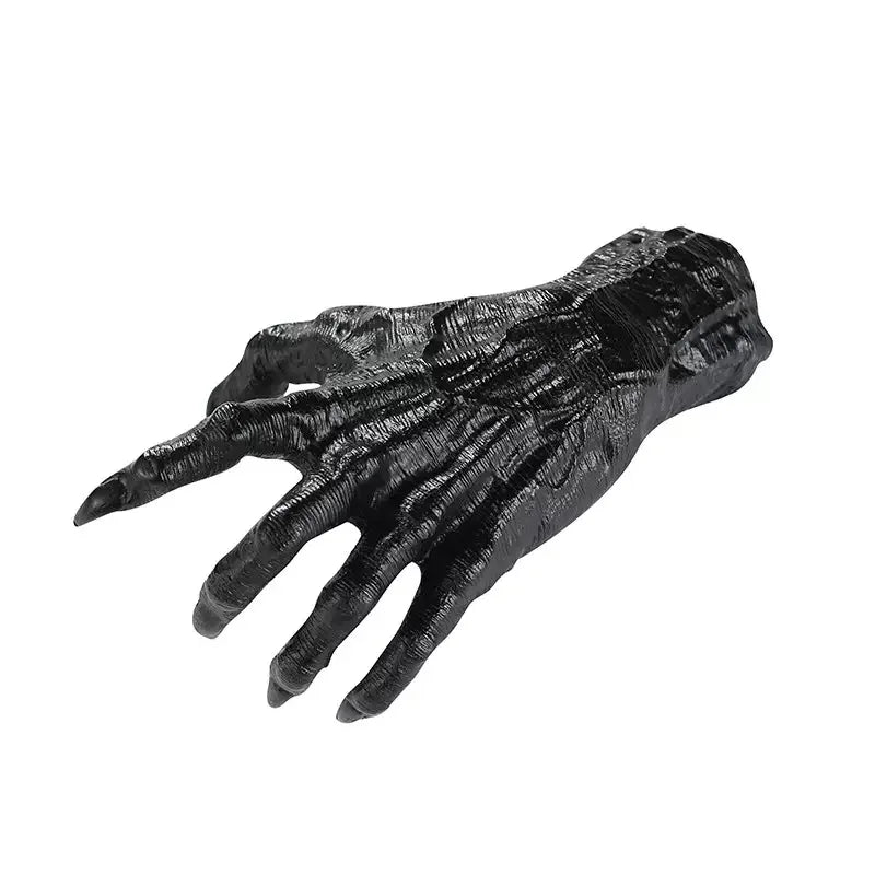 Halloween decorativo gótico bruxa mão estátua diabo mão criativa resina decorativa cabide arte da parede escultura decoração de casa - Kasa & Pet
