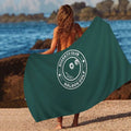 Toalha de banho de microfibra macia, absorvente de água, respirável, para meninas, crianças, decorativa, desenho animado, praia