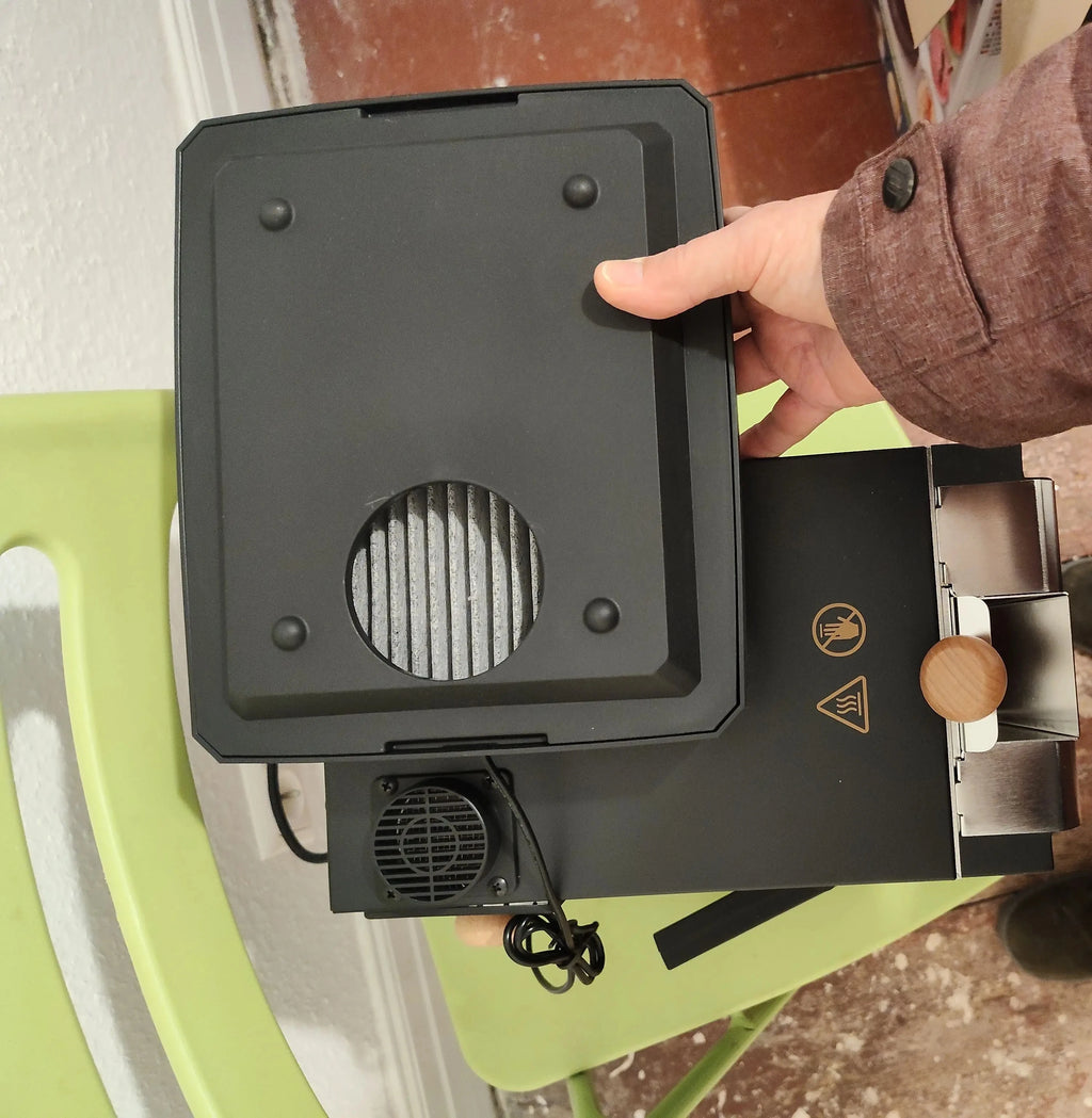 Torrador de Café ITOP com Capacidade de Torragem de 200g para Uso Doméstico, Estrutura de Tambor Patenteada e Design Inovador de Agitador CBR-3
