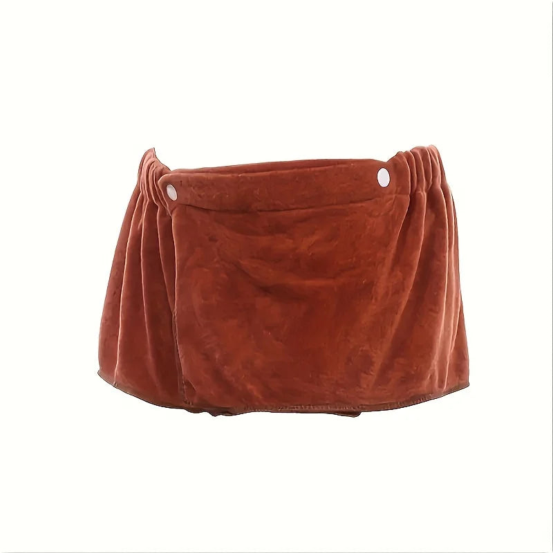 1 Peça de Toalha de Banho Masculina Macia e Vestível, Toalha Envolvente de Cor Sólida, Toalha de Praia, Toalha de Acampamento, Acessórios de Banho para Casa de Banho Kasa & Pet