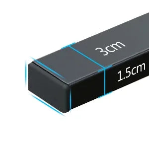 Estante de Armazenamento Tribesigns 180cm, Prateleira de Pé com 5 Camadas, Estante Industrial Robusta com Estrutura de Tubo de Ferro
