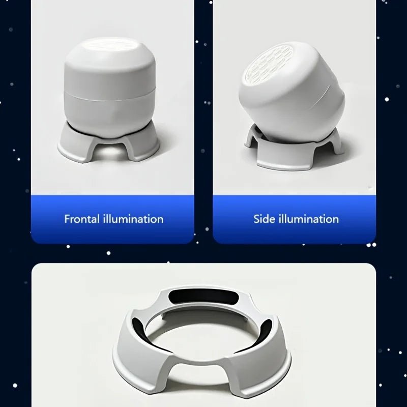 Luz Projetora de Natal, Lâmpada LED Rotativa com 16 Padrões, Luz Colorida para Decoração de Festas de Natal e Halloween - Kasa & Pet