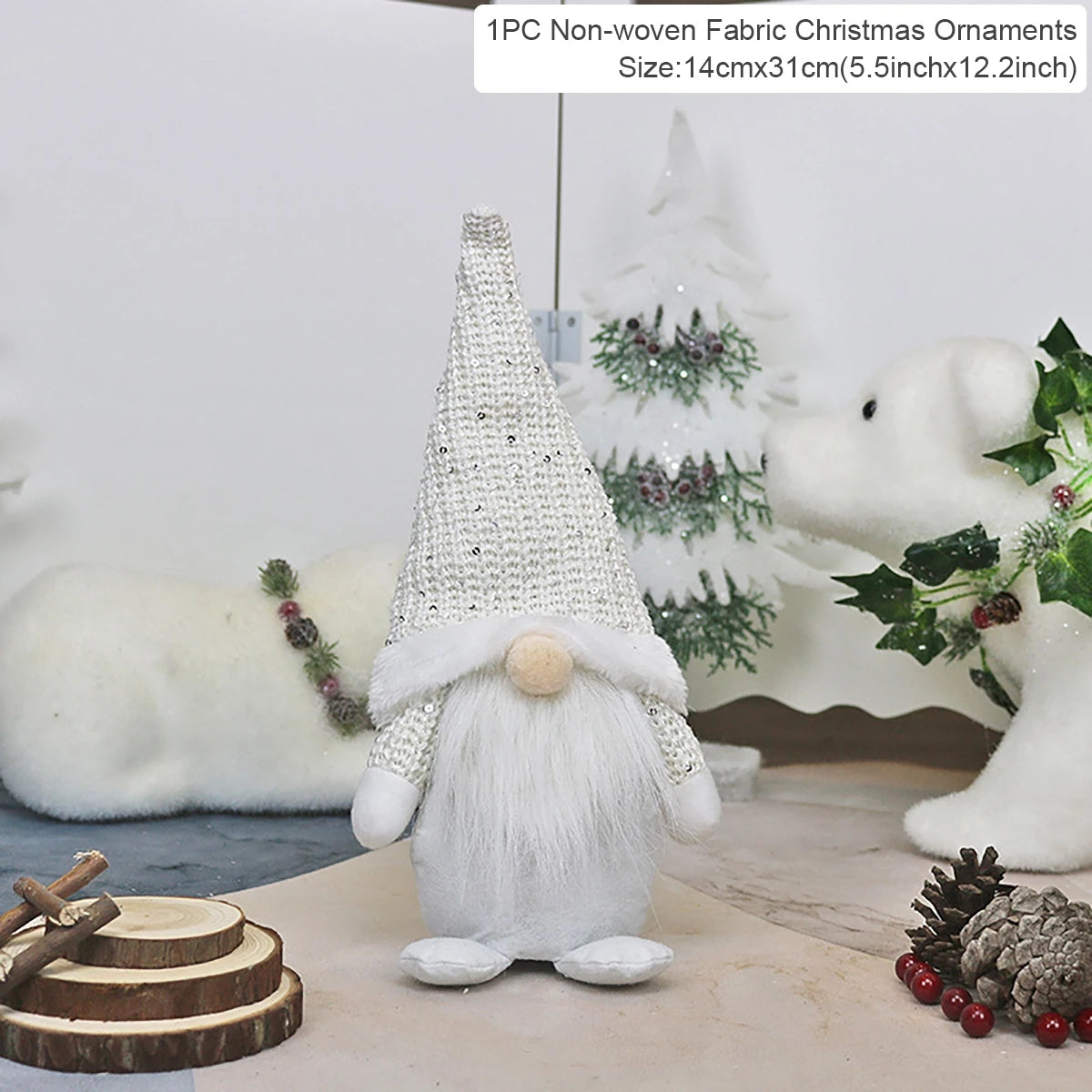 Gnome natal boneca sem rosto ornamento feliz natal decorações para casa 2024 navidad natal cristmas presente de natal ano novo 2025