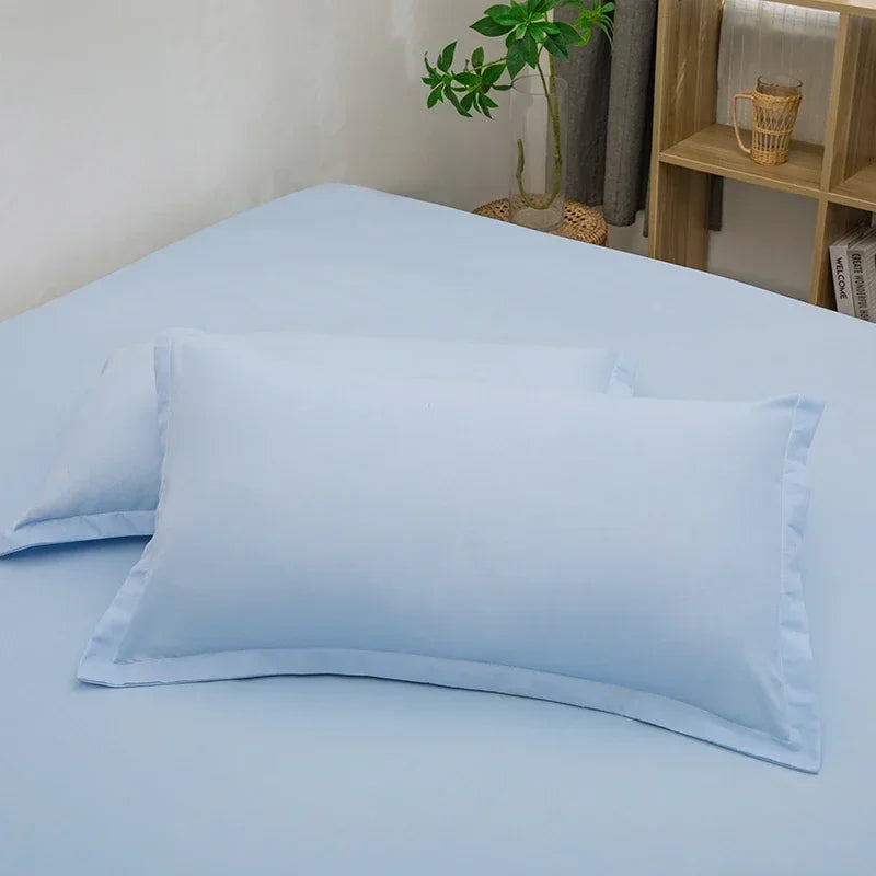 2 pçs fronha decorativa capa de almofada estilo envelope branco cinza cáqui cor sólida casa corpo fronha 48x74cm