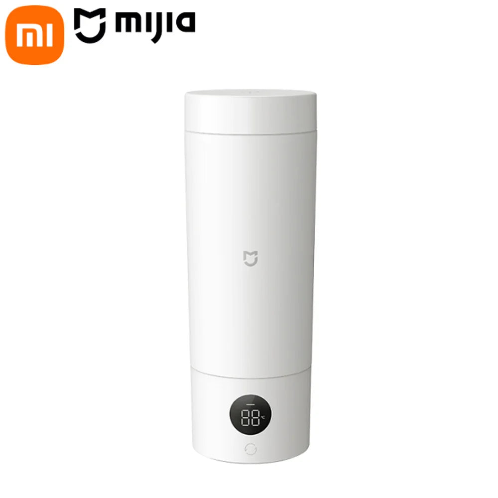Chaleira Elétrica Inteligente Xiaomi Mijia 350ml, Copo Térmico Portátil com Fervura Rápida e Controle de Temperatura Isolado para Viagens