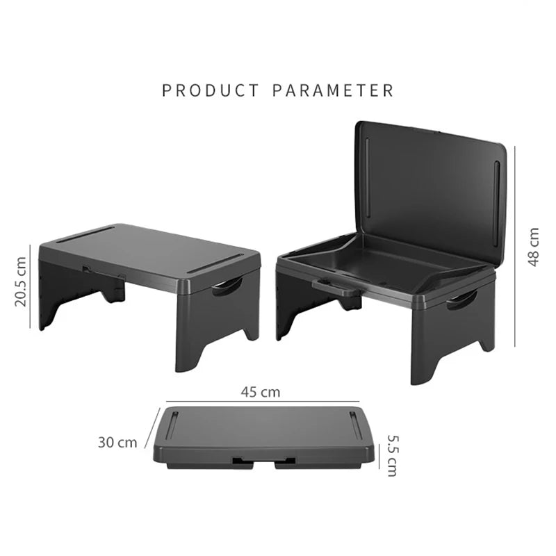 Mesa portátil dobrável para laptop, mesa de trabalho para notebook, suporte para carro, sala de estar, sofá-cama, ferramentas de leitura, tv, brinca, lição de casa