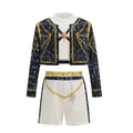 Fantasia de Halloween para Crianças, Traje de Superestrela Cantor Michael Jackson, Roupa de Performance de Dança, Fantasia Infantil para Meninos e Meninas