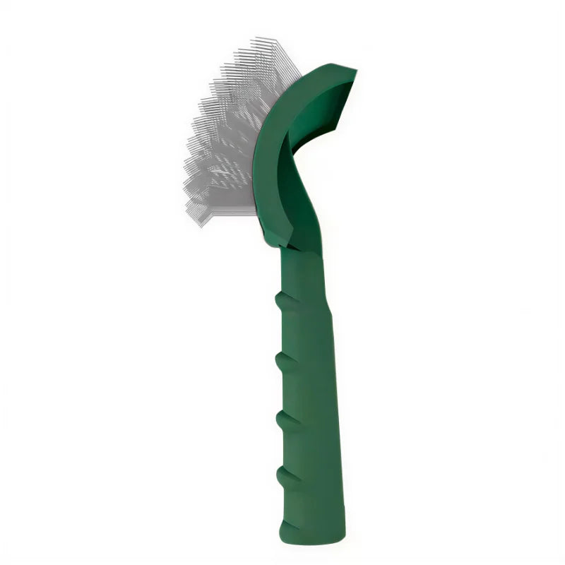 Cão aliciamento pente derramar cabelo remover agulha escova slicker massagem nó aberto pente ferramenta de cabelo grande cão suprimentos para animais de estimação acessórios