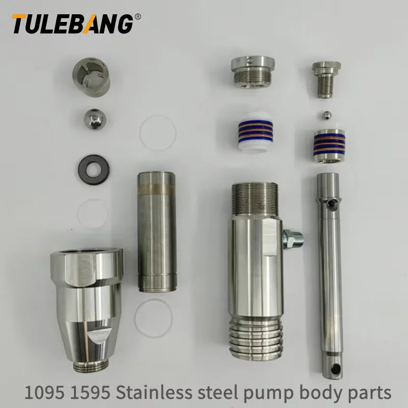 Máquina de pintura Airless Peças Reparo e Substituição Conjunto do corpo da bomba 1095 1595 5900 (248025) ferramentas e acessóri