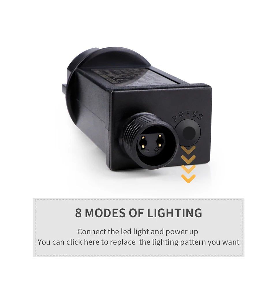 2025 decoração de ano novo led luz de natal branco/quente/rgb à prova dwaterproof água luzes da corda de fadas para cortina iluminação festa de casamento