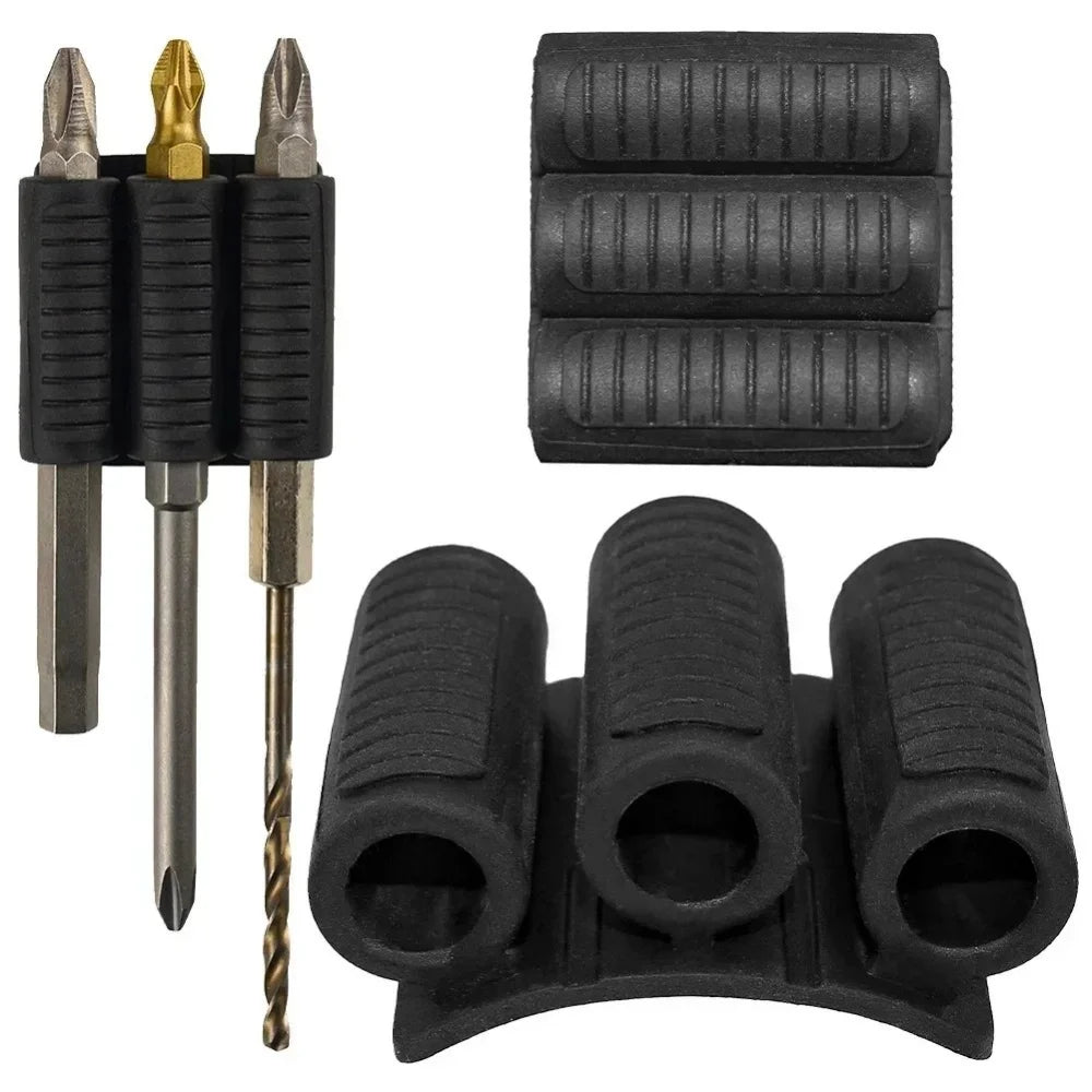 Suporte de Broca de Troca Rápida, Acessório Lateral para Brocas de Furadeira ou Parafusadeira