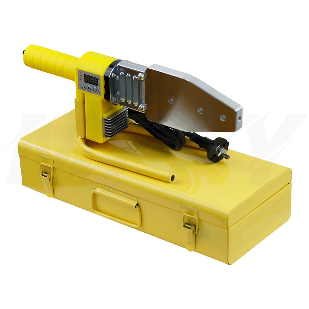 Tubo de solda, tubo de PVC ferro de solda, plástico soldagem aquecimento, Hot Melting Tool, PB, PP, PE, PPR, 600W-1000W
