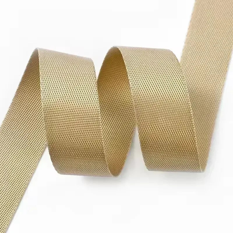 Fita de Nylon de 5M 20/25/32/38/50mm para Alça de Mochila, Coleira de Pet, Cinto de Segurança, Fita Decorativa